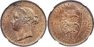 1/12 Shilling Isola di Jersey Bronzo 