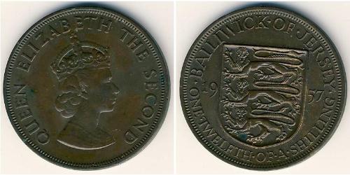 1/12 Shilling Isola di Jersey Bronzo 