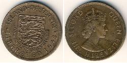 1/12 Shilling Jersey Cobre 