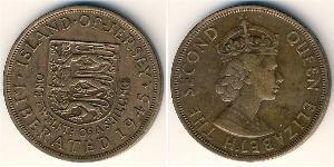 1/12 Shilling Jersey Copper 