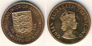 1/12 Shilling Jersey Copper 