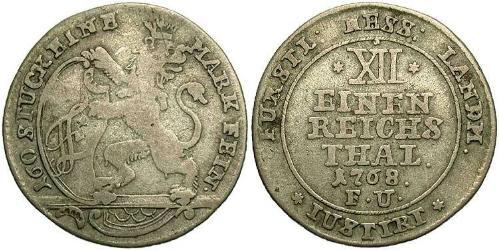 1/12 Thaler Germania Argento 