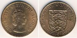 1/12 Shilling Jersey Bronze 