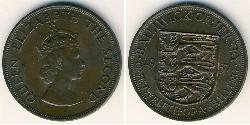 1/12 Shilling Jersey Bronze 
