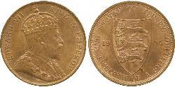 1/12 Шилінг Джерсі Бронза Едвард VII (1841-1910)
