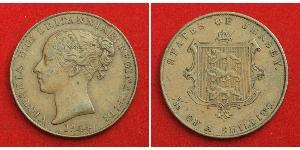 1/13 Shilling Jersey Copper Victoria (1819 - 1901)