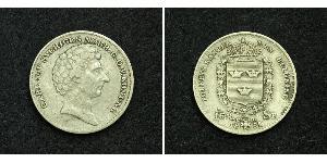 1/16 Riksdaler Svezia Argento Jean-Baptiste Jules Bernadotte (1763-1844)