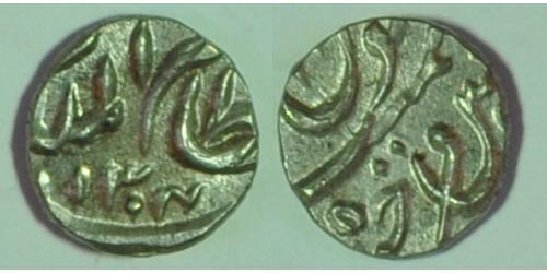 1/16 Rupee Hyderabad (1724 - 1948) Argento 