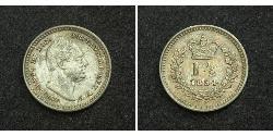 1 1/2 Пені Сполучене королівство Великобританії та Ірландії (1801-1922) Срібло Вільгельм IV (1765-1837)