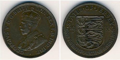 1/24 Shilling Isola di Jersey Bronzo 