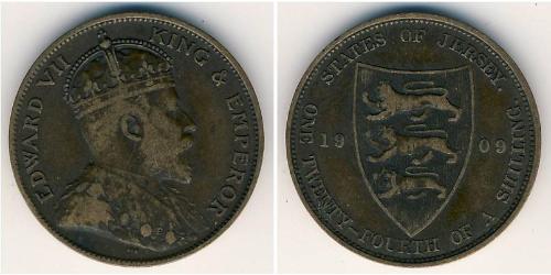 1/24 Shilling Isola di Jersey Bronzo 