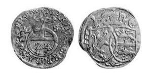1/24 Thaler Obispado Principesco de Bamberg (1245–1802) Plata 