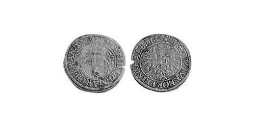 1/24 Thaler Principado de Ansbach (1398–1792) Plata John Frederick, Margrave of Brandenburg-Ansbach (1654 – 1686)