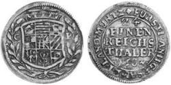 1/24 Thaler Anhalt (1212 - 1806) Silber 