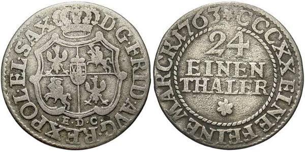 1/24 Thaler Germany Silver 