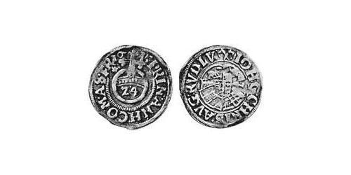 1/24 Thaler Principality of Anhalt (1212 - 1806) Silver 