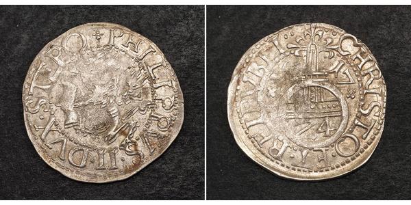 1/24 Thaler Duchy of Pomerania-Stettin 銀 
