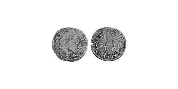 1/24 Талер Ансбах (1398–1792) Срібло John Frederick, Margrave of Brandenburg-Ansbach (1654 – 1686)