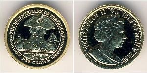 1/25 Krone Isle of Man Gold Elizabeth II (1926-2022)