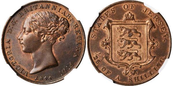 1/26 Shilling Jersey 銅 维多利亚 (英国君主)
