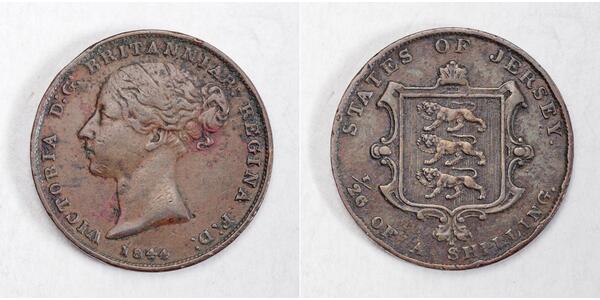 1/26 Shilling Jersey 銅 维多利亚 (英国君主)