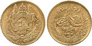 1/2 Amani Emirat Afghanistan (1823 - 1926) Gold 