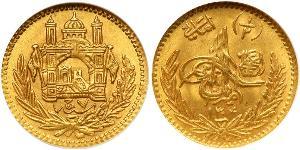 1/2 Amani Emirate of Afghanistan (1823 - 1926) Gold 