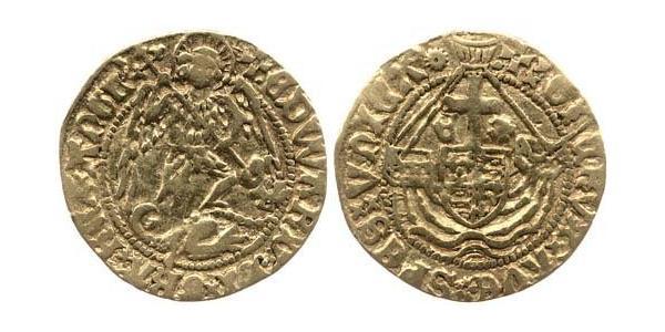 1/2 Angel 英格兰王国 金 Edward IV (1442-1483)