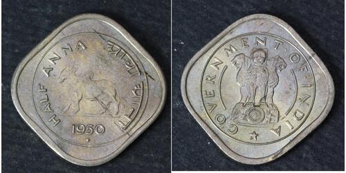 1/2 Anna India  