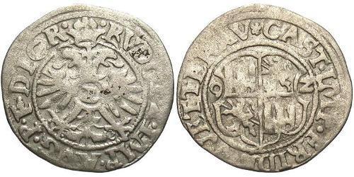 1/2 Batz States of Germany Argent Rodolphe II du Saint-Empire (1552 - 1612)