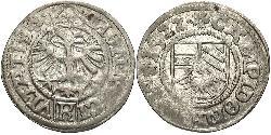 1/2 Batz States of Germany / Deutschland Silber 