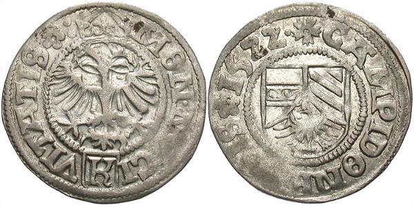 1/2 Batz Germany / States of Germany Silver 