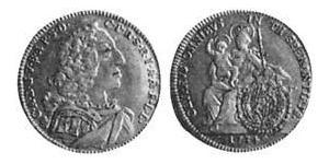 1/2 Carolin Electorate of Bavaria (1623 - 1806) Oro 