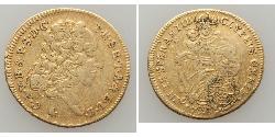 1/2 Carolin Electorate of Bavaria (1623 - 1806) 金 