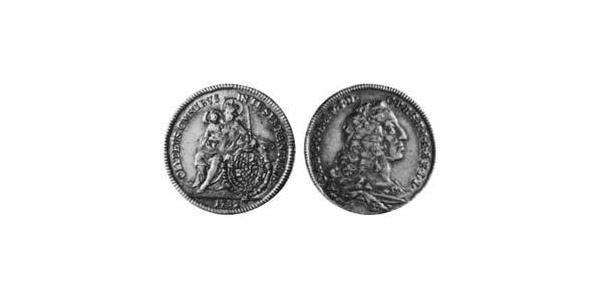 1/2 Carolin Electorate of Bavaria (1623 - 1806) 金 