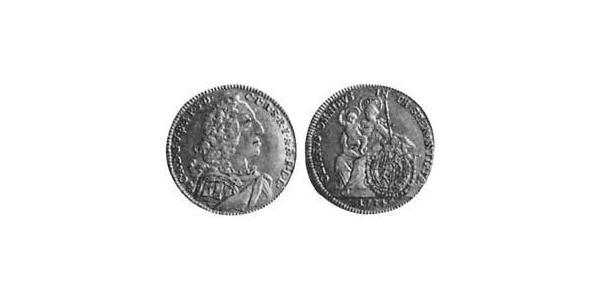 1/2 Carolin Electorate of Bavaria (1623 - 1806) 金 