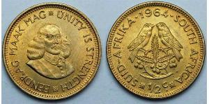 1/2 Cent South Africa Brass 