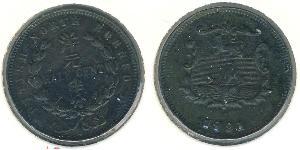 1/2 Cent Borneo Septentrional (1882-1963) Bronce 