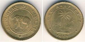 1/2 Cent Liberia Bronze 