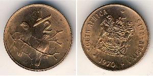 1/2 Cent South Africa Bronze 