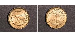 1/2 Cent Liberia Bronzo 