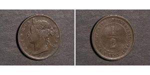1/2 Cent Straits Settlements (1826 - 1946) Copper 