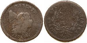 1/2 Cent USA (1776 - ) Copper 