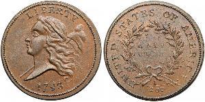 1/2 Cent USA (1776 - ) Copper 