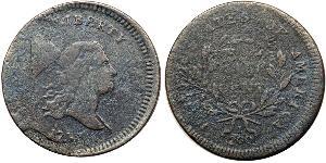 1/2 Cent USA (1776 - ) Copper 