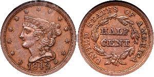 1/2 Cent USA (1776 - ) Copper 