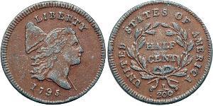 1/2 Cent USA (1776 - ) Copper 