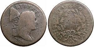 1/2 Cent USA (1776 - ) Copper 