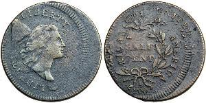 1/2 Cent USA (1776 - ) Copper 