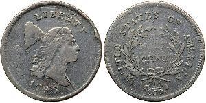 1/2 Cent USA (1776 - ) Copper 